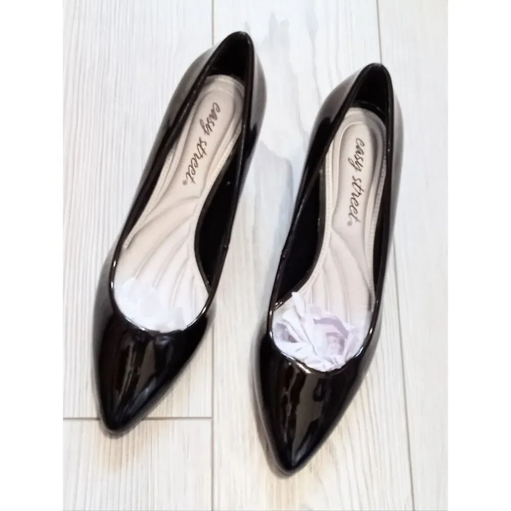(54-4740) Easy Street Women's Pointe Dress Pump Sz 6